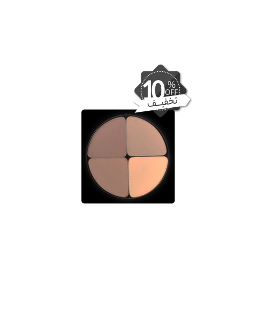 سایه چهار رنگ کریستال لاکچری کوین ۶۰۱ با ۱۰ درصد تخفیف